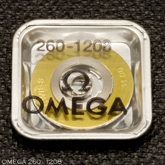 Omega 260-1208, Mainspring