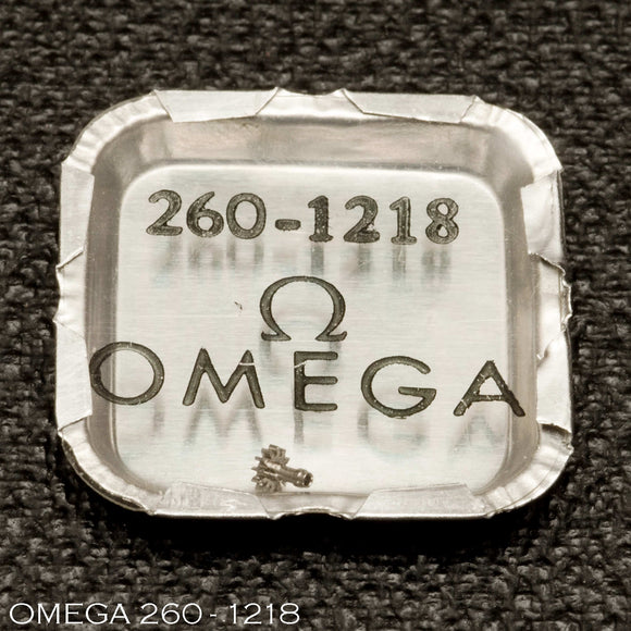 Omega 265-1218, Cannon pinion, Ht: 2.55, NOS