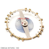 OMEGA 30T2RG-100, Chronometre, Balance, complete, NOS