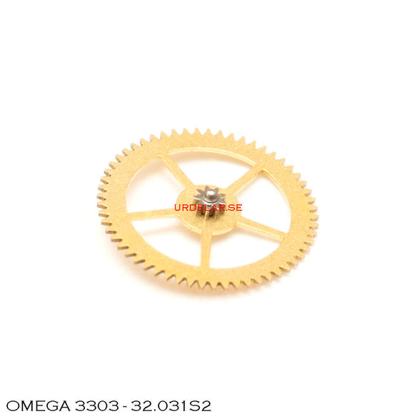 Omega 3303-32.031.S2, Reduction wheel