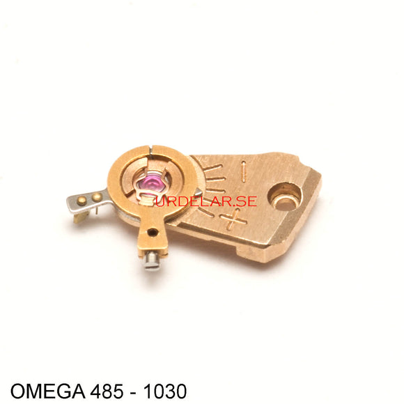 Omega 485-1030, Balance cock, complete