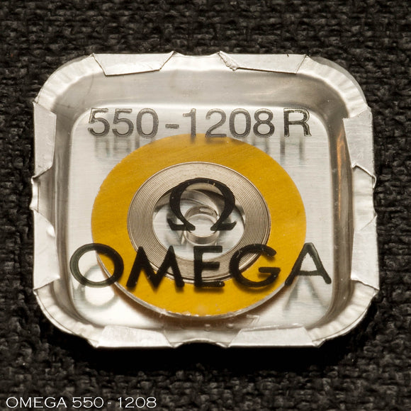 Omega 550-1208, Mainspring