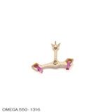 OMEGA 550-1316, Jewelled pallet Fork - Pristine - Original