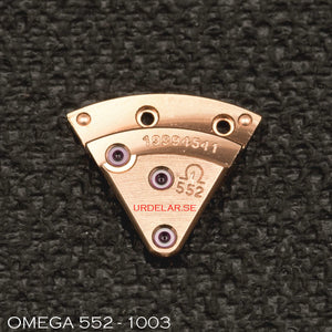 Omega 552-1003, Train wheel bridge