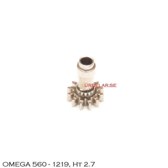 Omega 560-1219, Cannon pinion, H: 2.70