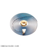 Omega 59.8D-088, Hairspring, regulated