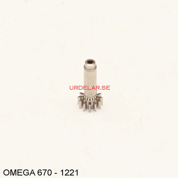 Omega 670-1221, Cannon pinion, Height: 2.90