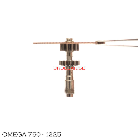 Omega 750-1225, Centre wheel with cannon pinion, Heigth: H1