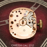 Omega 212, Complete movement