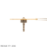 Revue 77-206, Centre wheel