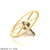 Revue 77-206, Centre wheel