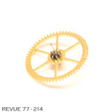 Revue 77-214, Third wheel with extended pivot