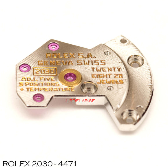 Rolex 2030-4471, Automatic device bridge โ