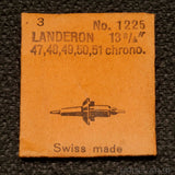 Landeron 47 (13.75'''), Balance staff, Ronda: 1225