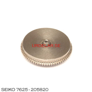 Seiko 7625-205820, Barrel with arbor