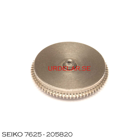 Seiko 7625-205820, Barrel with arbor