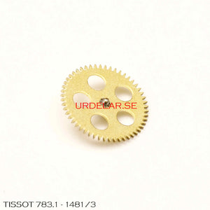 Tissot 783.1-1481/3, Reduction gear