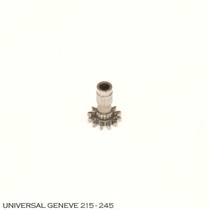 Universal Geneve 215-245, Cannon pinion, Ht: 2.50 mm.