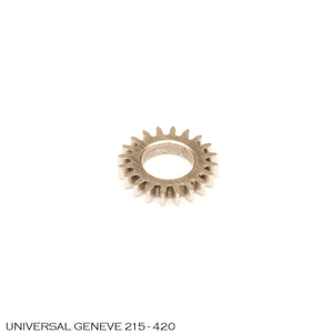 Universal Geneve 215-420, Crown wheel