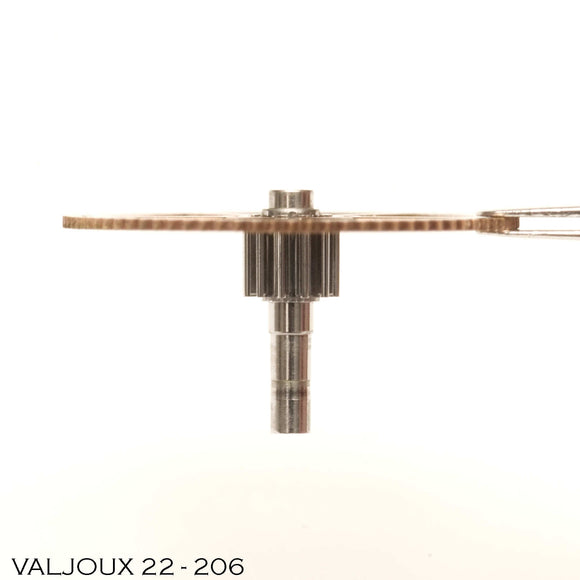 Valjoux 22-206, Center wheel, Ht: 5.80