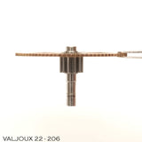 Valjoux 22-206, Center wheel, Ht: 5.80