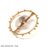 Valjoux 22-722, Balance, complete, Incabloc