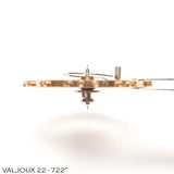Valjoux 22-722, Balance, complete, Incabloc
