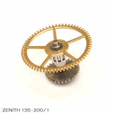 Zenith 135-200/1, Chronometre, Great wheel with friction