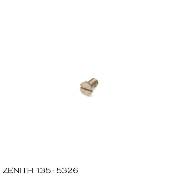 Zenith 135-5326, Chronometre, Screw for lower bloc for balance