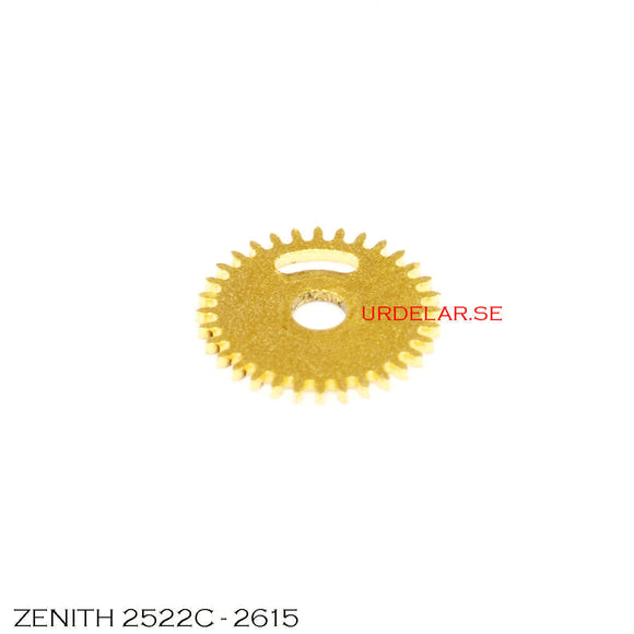 Zenith 2522C-2615, Date finger driving wheel