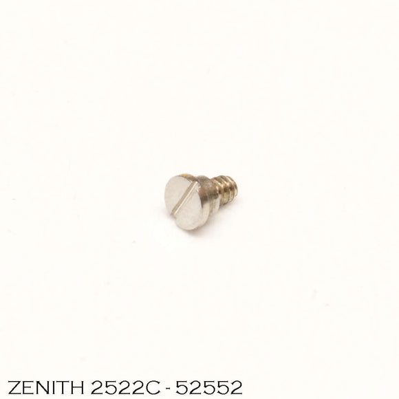 Zenith 2522C-52552, Screw for date finger and date finger driving wheel
