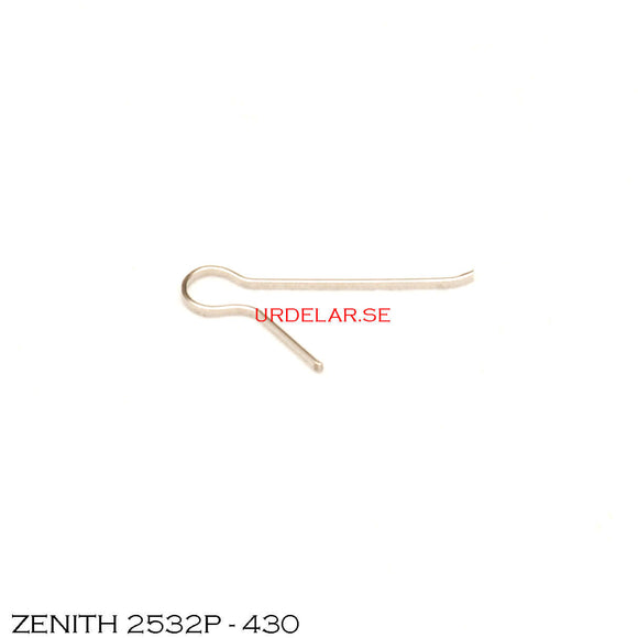 Zenith 2532P-430, Click spring