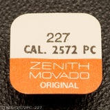 Zenith 2572PC-227, Sweep seconds wheel