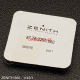 Zenith 660-1143/1, Oscillating weigth