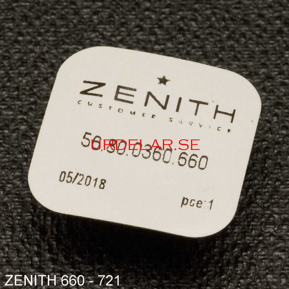 Zenith 660-721, Balance, compete