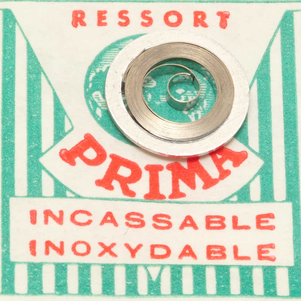 Ressort Circulaire Pour Mouvements De Montre ETA 1080, 1093, 1100, 1120, 1152, 1168 - Pièce Horlogerie Neuve