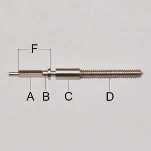 Unitas 22 (18'''), Winding stem, DCN: 140