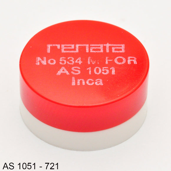Watchmaking Watch a Complete Balance Wheel A.S 1456 Incabloc Watchmaking Watch a Complete Balance Wheel A.S 1456 Incabloc