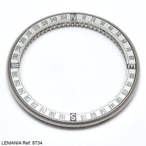 Turning bezel, Lemania - Elvström Yachting chronograph, Ref: 8734