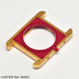 Case, movement distance, Cartier Vermeil Tank Quartz, Ref: 366001