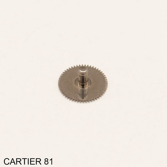 CARTIER 81, Cannon Pinion