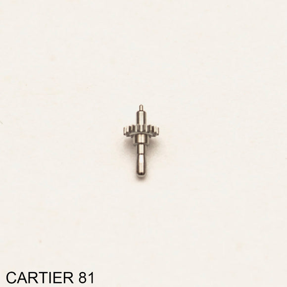 CARTIER 81, Center Axle