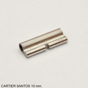 Bracelet end part, CARTIER SANTOS, Stainless steel, 10 mm.