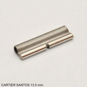 Bracelet end part, CARTIER SANTOS, Stainless steel, 13.5 mm.