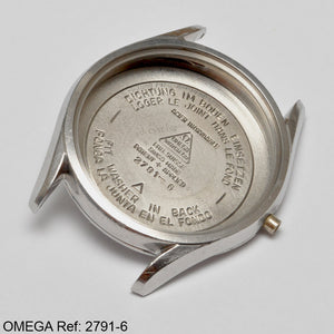 Case, Omega, ref: 2791-6, cal: 266