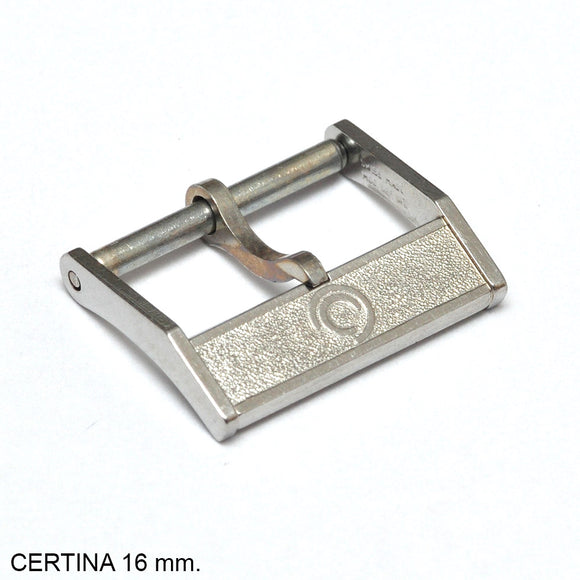 Clasp, Certina Vintage -70s, 16 mm, steel