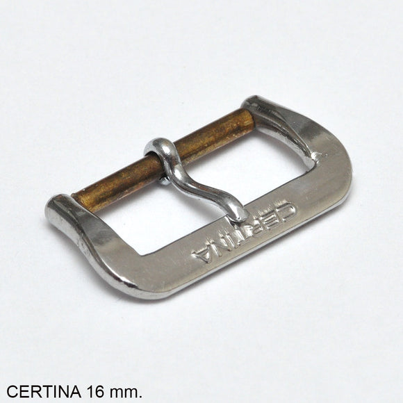Clasp, Certina, 15 mm, steel