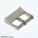 Clasp, Certina Vintage -70s, 16 mm, steel