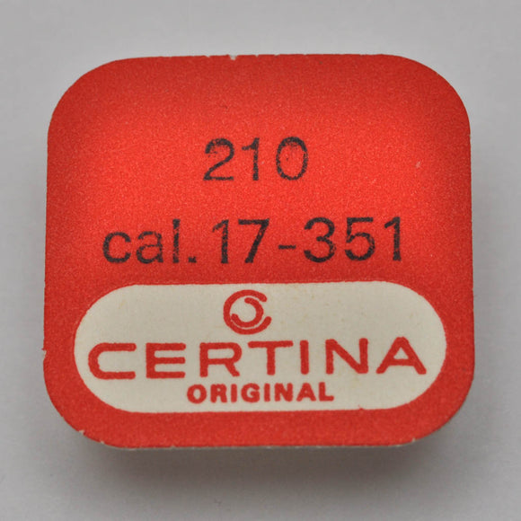 Certina 17-351, Third wheel, no: 210