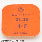 Certina 23-35-445, Setting lever spring